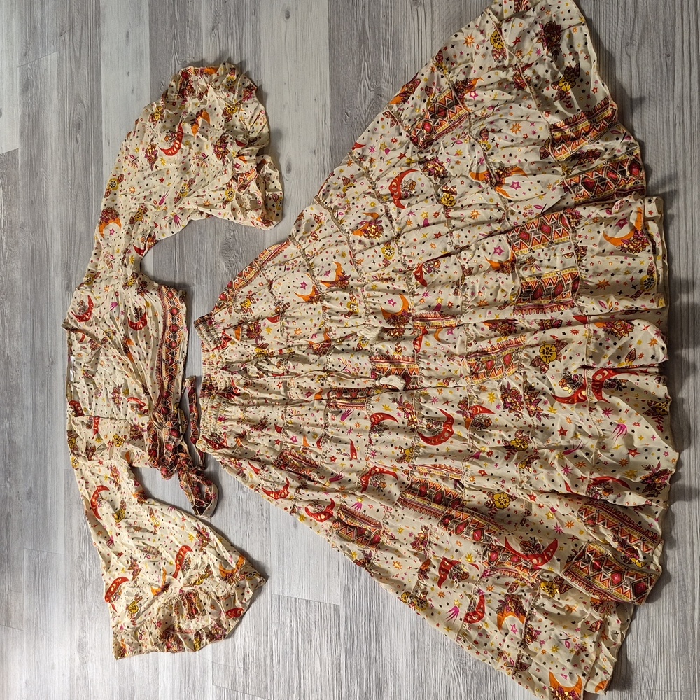 Gypsy style skirt and top